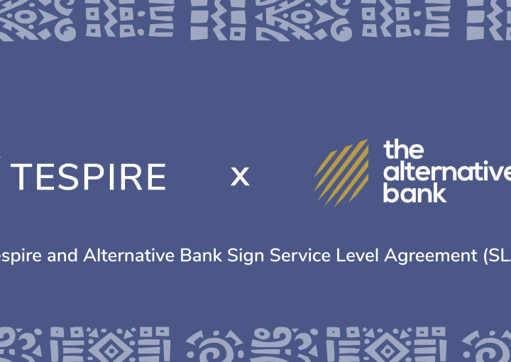 A signed Service Level Agreement between Tespire and Alternative Bank